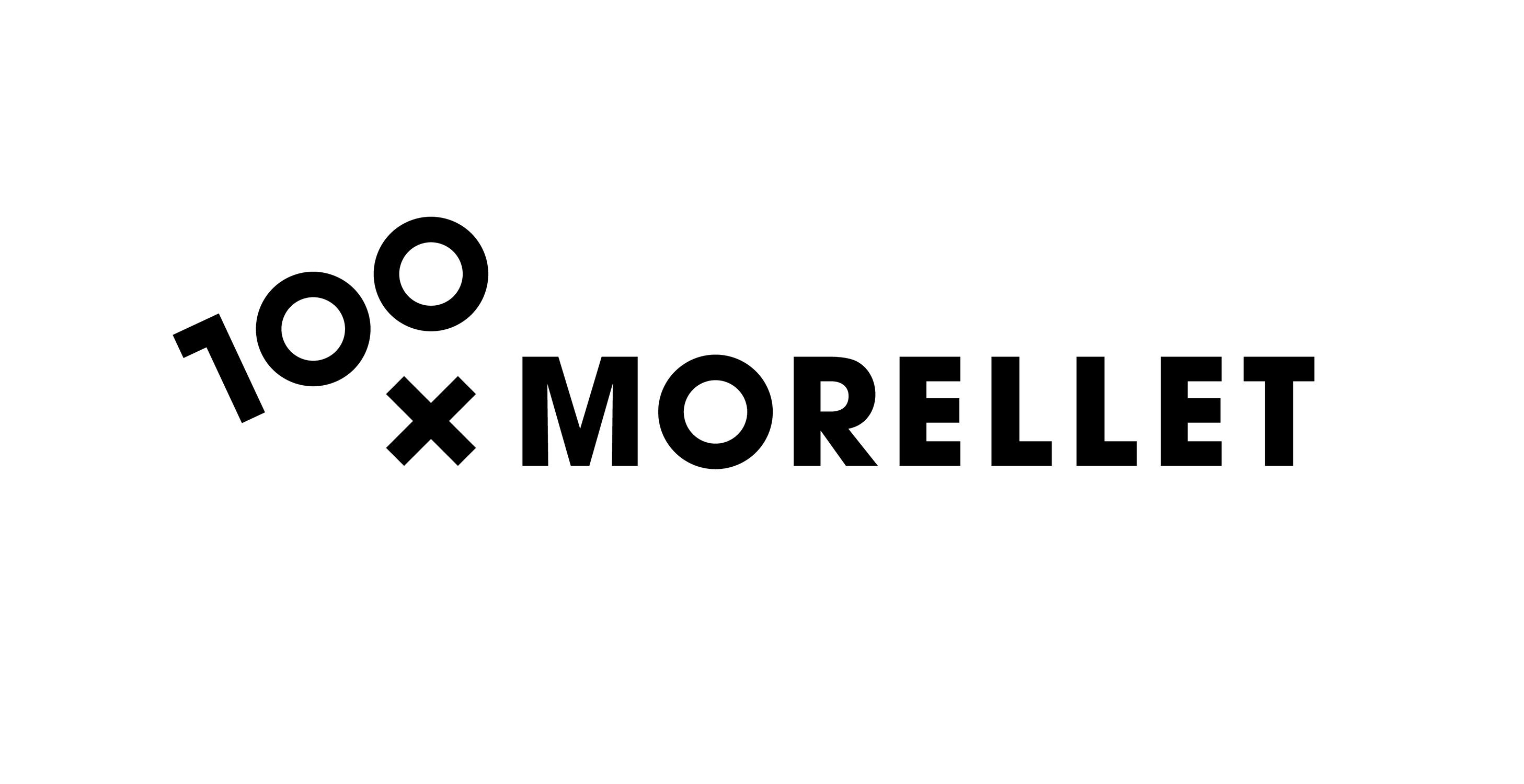 Logo 100xMorellet