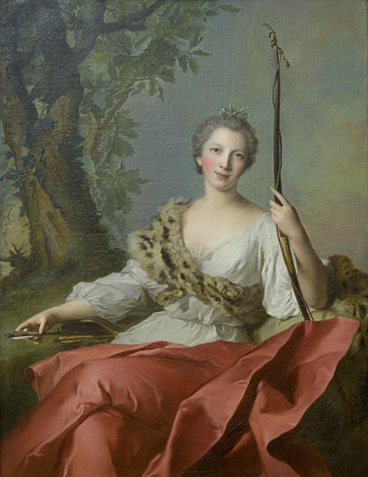 Visuel du " Portrait de femme en Diane "