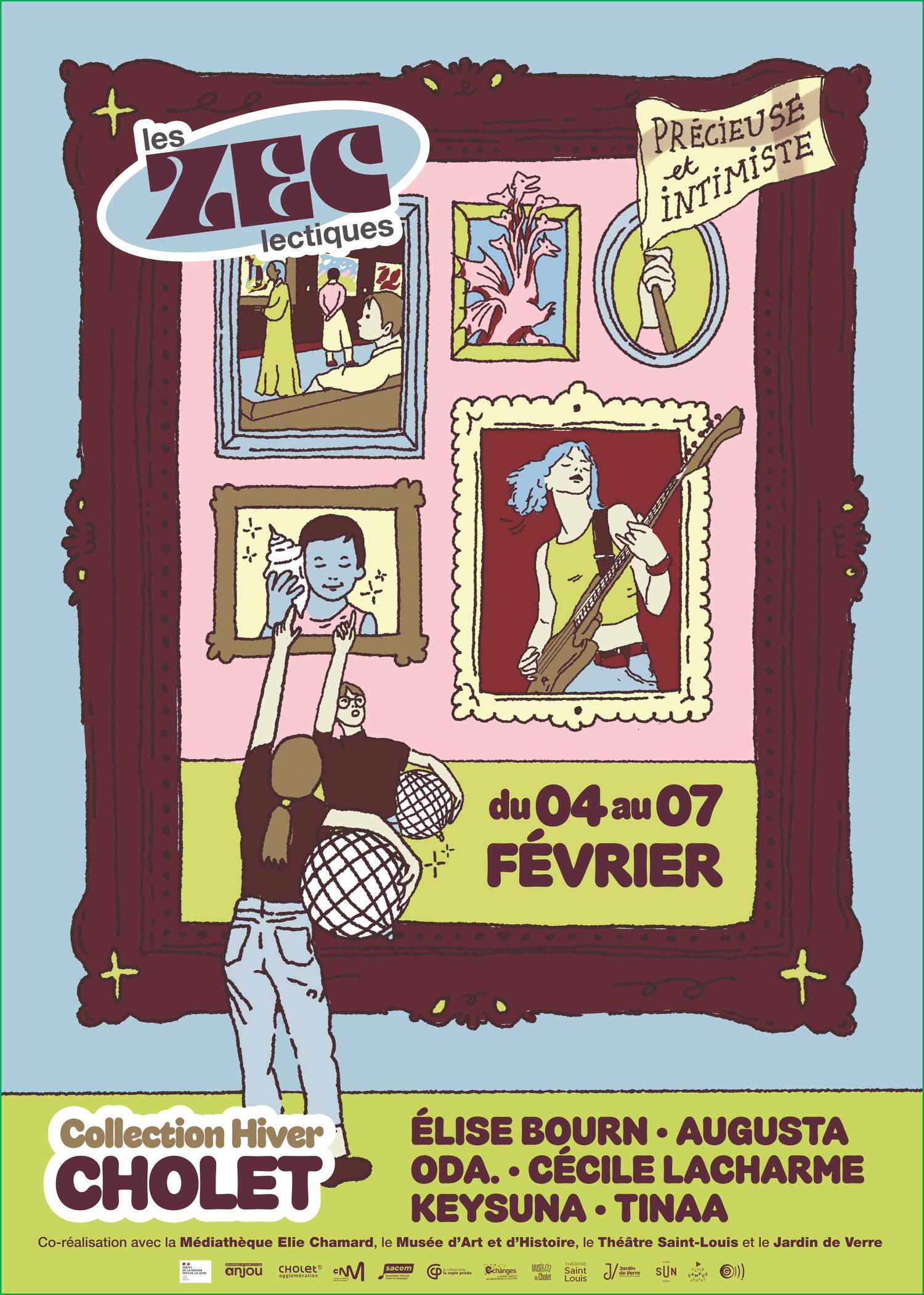 Affiche concerts Zec hiver 2026