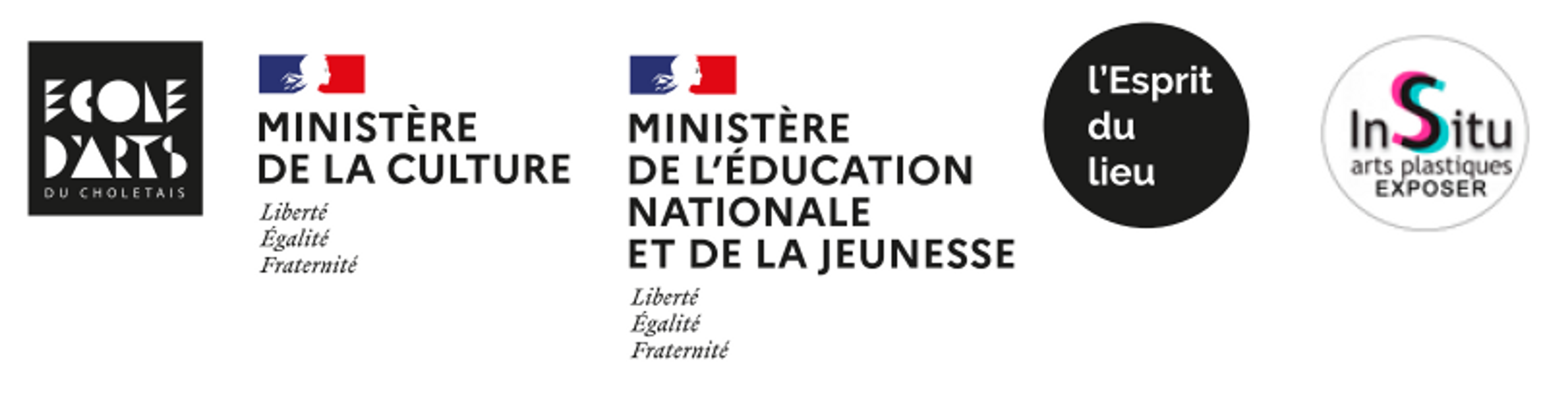 Logos des partenaires