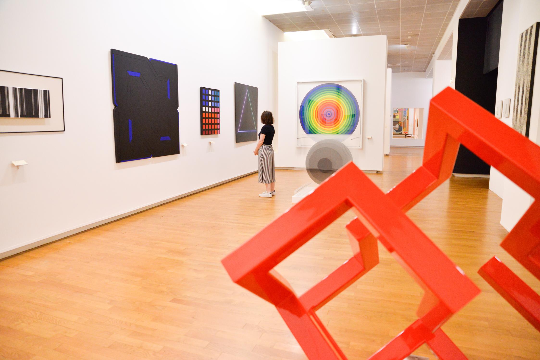 Vue de la galerie d'art