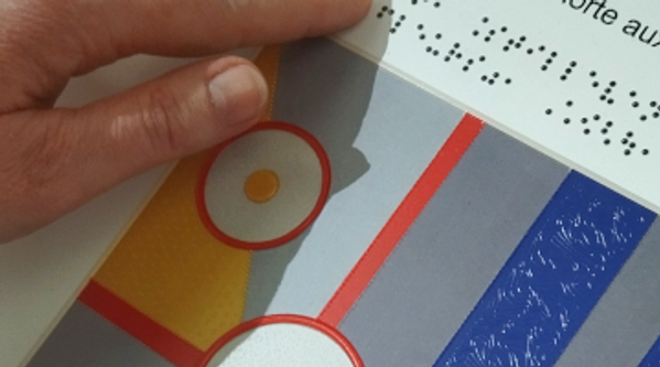 Vue d'une planche thermoformée