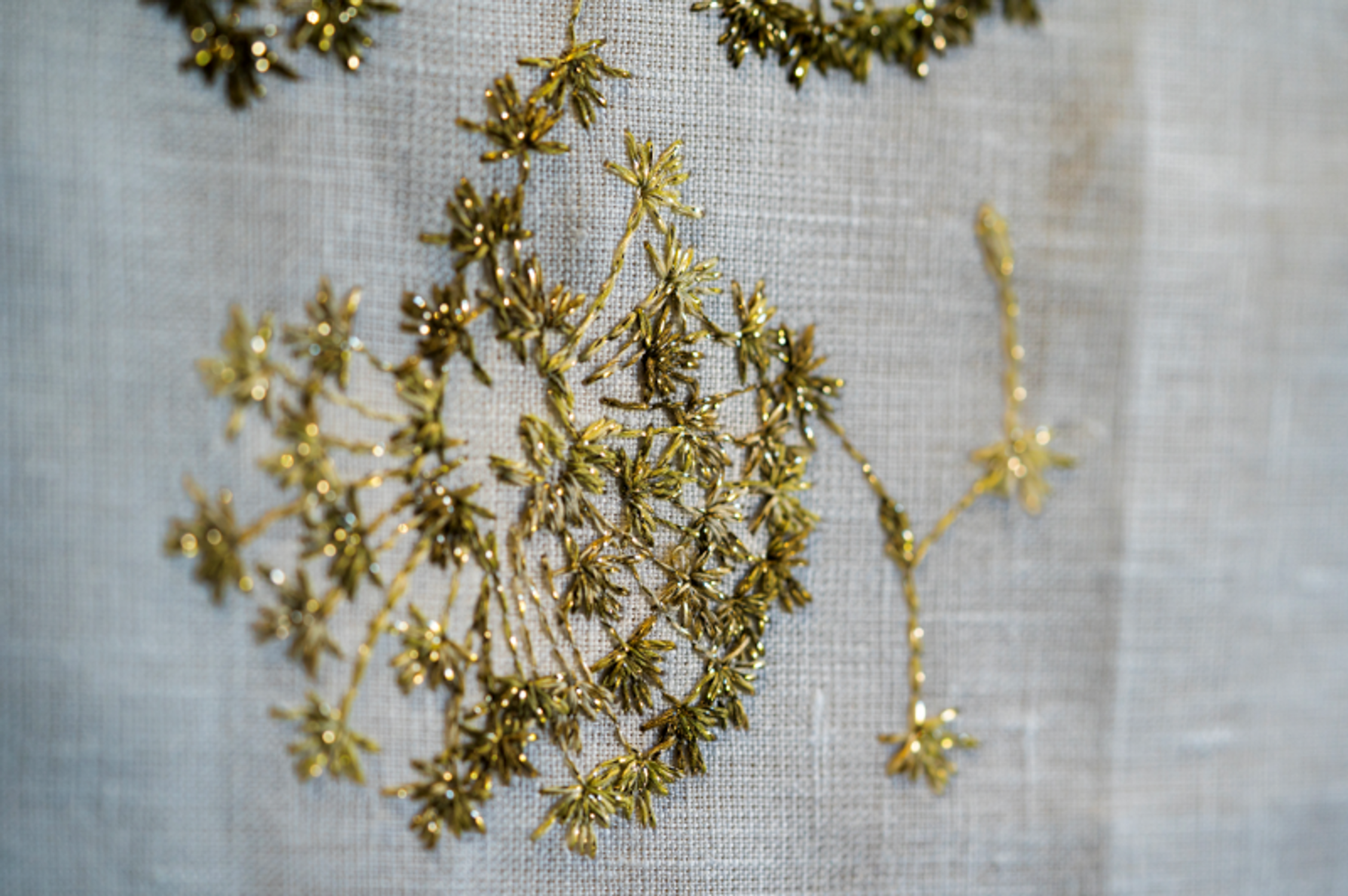 Détil d'une broderie